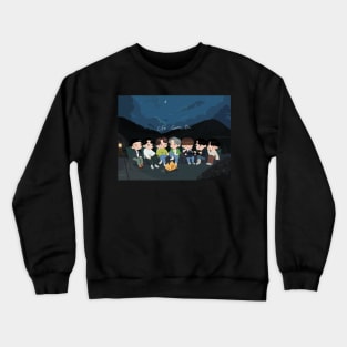 bts in the forest Crewneck Sweatshirt